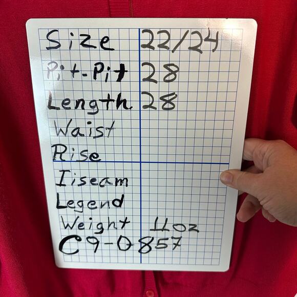 Lane Bryant women’s cardigan Red button front academia cozycore plus size - Picture 8 of 8